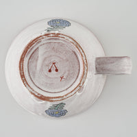 作家 長浜由起子 ブルーデイジー スープカップ 作家 長浜由起子 陶磁器作家もの