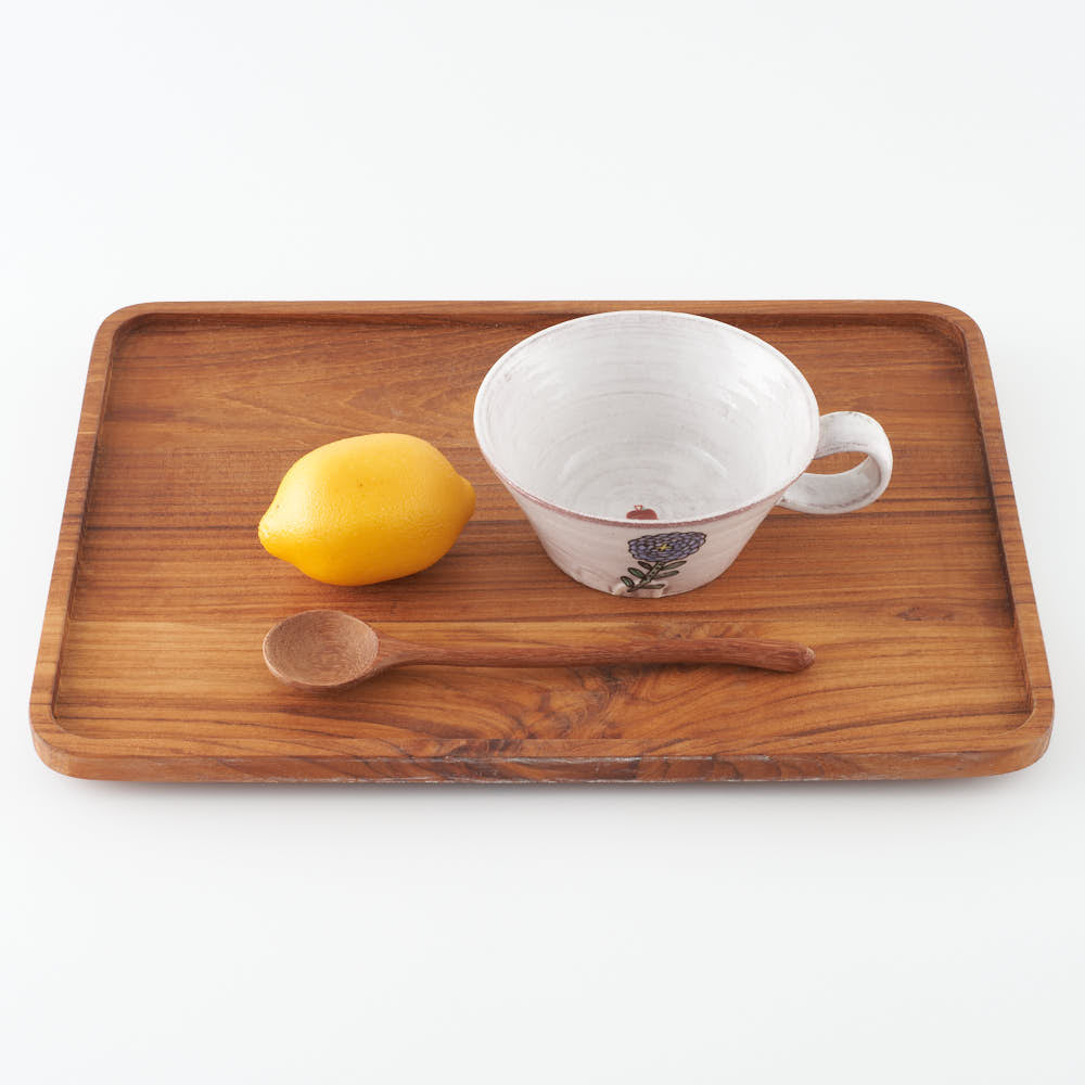 作家 長浜由起子 ブルーデイジー スープカップ 作家 長浜由起子 陶磁器作家もの