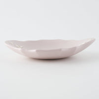 作家 杉沼里美 盛上白泥紋様豆皿・ライラック 作家 杉沼里美 陶磁器作家もの
