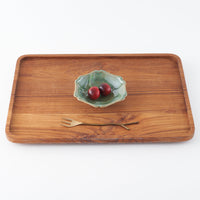 作家 亀井紀子 翡翠彩 レリーフ 三寸鉢 作家 亀井紀子 陶磁器作家もの