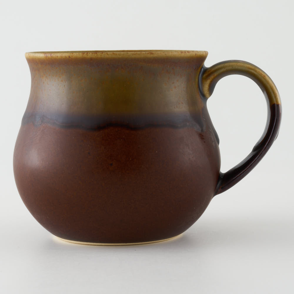 瀬戸尾呂窯飴釉流徳利21cm11cm
