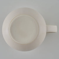 玉有 FD渕錆白マット アロママグ 玉有 陶磁器作家もの