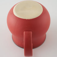 玉有 FD渕錆赤マット アロママグ 玉有 陶磁器作家もの