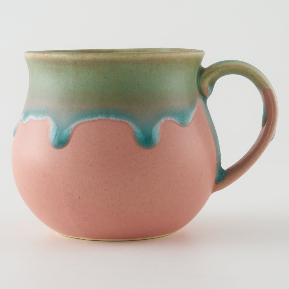 玉有 FD白釉流しピンク アロママグ ¥2,420 大人の焼き物