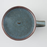 作家 鯨井円美 三角カップ ブルー