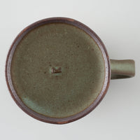 作家 鯨井円美 三角カップ オリーブ