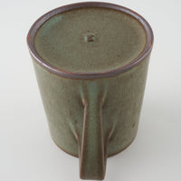 作家 鯨井円美 三角カップ オリーブ