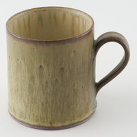 作家 鯨井円美 ストレートカップ 深緑