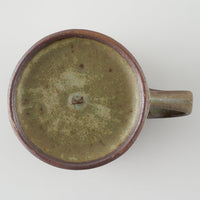 作家 鯨井円美 ストレートカップ 深緑