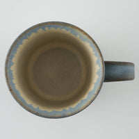 作家 鯨井円美 八面カップ ブルー