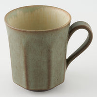 作家 鯨井円美 八面カップ オリーブ