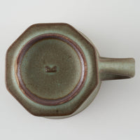 作家 鯨井円美 八面カップ オリーブ