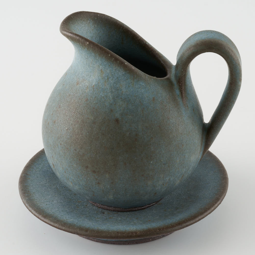 ピッチャー 2点 布志名焼 高さ7.3cm レトロ 民藝 ミルク ドレッシング