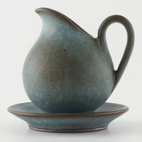 作家 鯨井円美 ミルクピッチャー ブルー