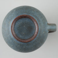 作家 鯨井円美 ミルクピッチャー ブルー