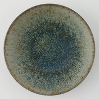 作家 鯨井円美 5寸皿 群青