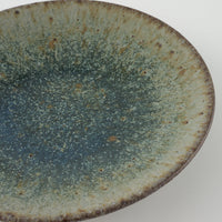 作家 鯨井円美 5寸皿 群青