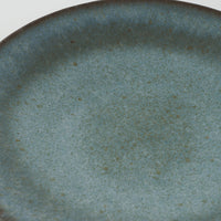作家 鯨井円美 5寸皿 ブルー