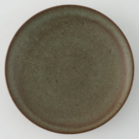 作家 鯨井円美 5寸皿 オリーブ