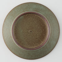 作家 鯨井円美 5寸皿 オリーブ