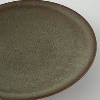 作家 鯨井円美 5寸皿 オリーブ