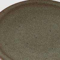 作家 鯨井円美 5寸皿 オリーブ