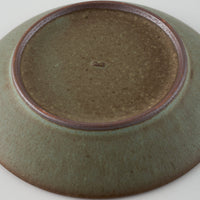 作家 鯨井円美 5寸皿 オリーブ