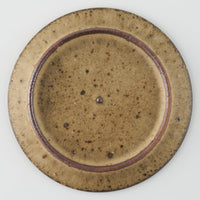 作家 鯨井円美 5寸フラットプレート ピンクベージュ