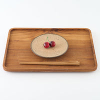 作家 鯨井円美 5寸フラットプレート ピンクベージュ