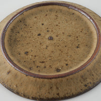 作家 鯨井円美 5寸フラットプレート ピンクベージュ