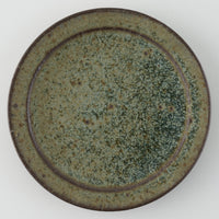 作家 鯨井円美 5寸リム皿 群青