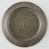 作家 鯨井円美 5寸リム皿 群青