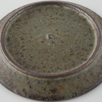 作家 鯨井円美 5寸リム皿 群青