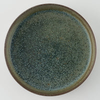 作家 鯨井円美 5寸菓子皿 群青