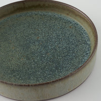 作家 鯨井円美 5寸菓子皿 群青