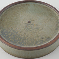 作家 鯨井円美 5寸菓子皿 群青