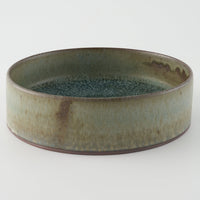 作家 鯨井円美 6寸どら鉢 群青