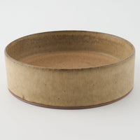 作家 鯨井円美 6寸どら鉢 ピンクベージュ