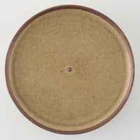 作家 鯨井円美 6寸どら鉢 ピンクベージュ