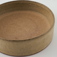 作家 鯨井円美 6寸どら鉢 ピンクベージュ