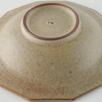 作家 鯨井円美 7寸リム鉢 砂緋(すなひ)