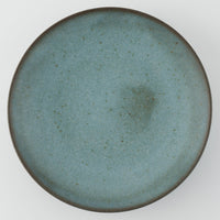 作家 鯨井円美 8寸皿 ブルー