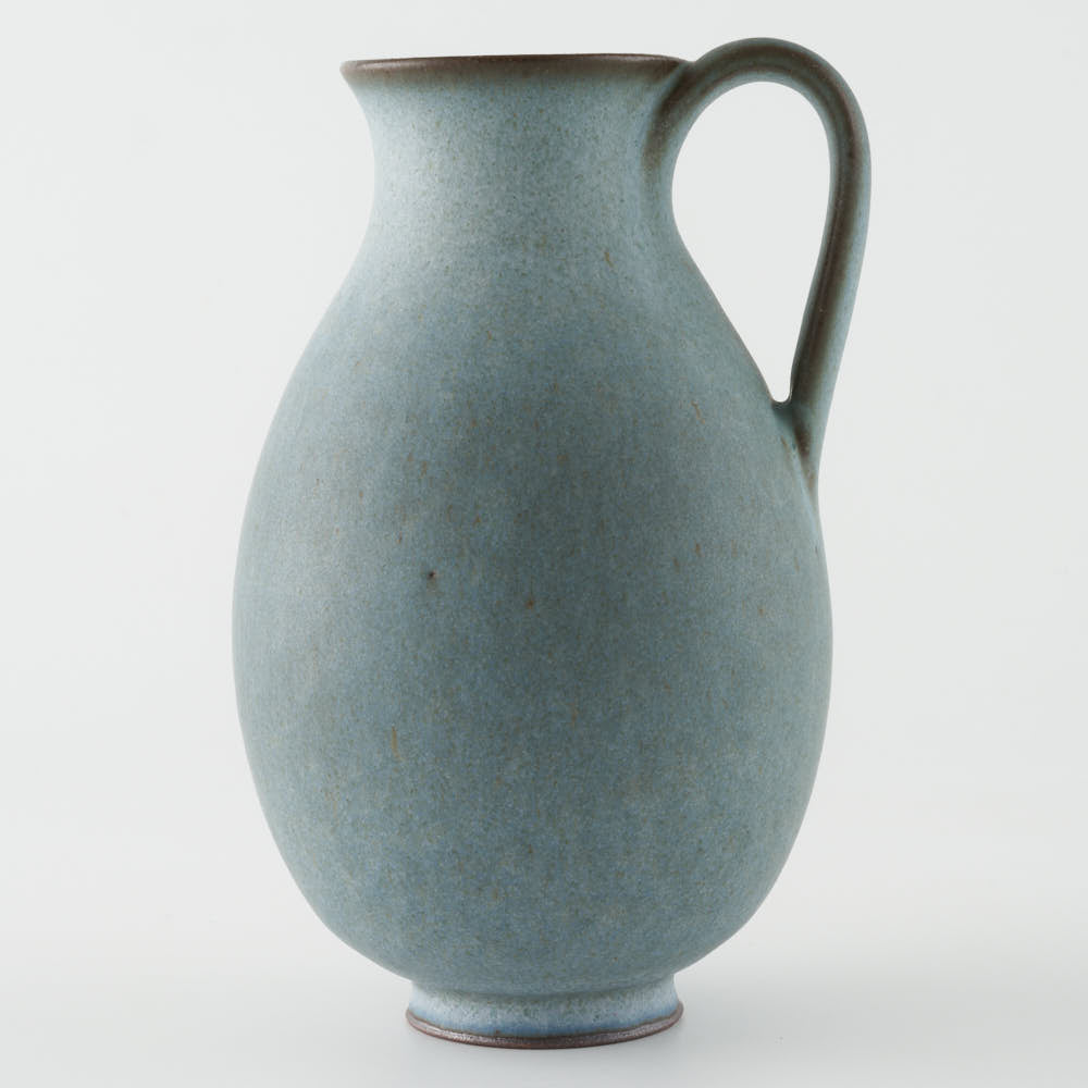 作家 鯨井円美 花器 ブルー