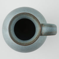 作家 鯨井円美 花器 ブルー