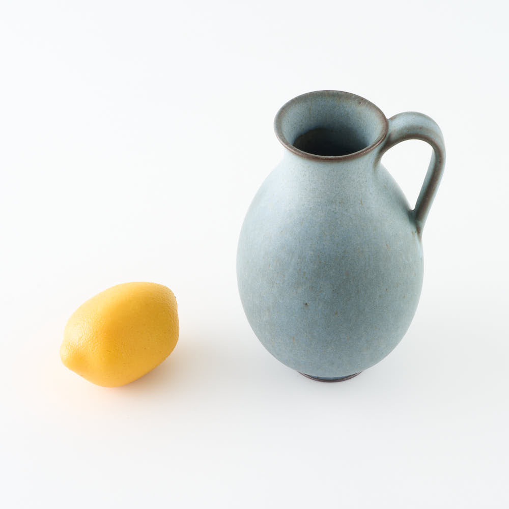 作家 鯨井円美 花器 ブルー