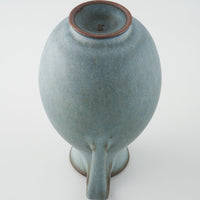 作家 鯨井円美 花器 ブルー