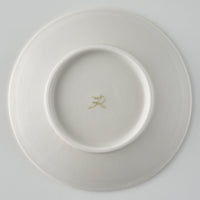 作家 森本静花 貼花文 小皿(バラ・蝶)