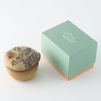かしわ窯 砂糖入れ sugar container small bird かしわ窯 陶磁器作家もの