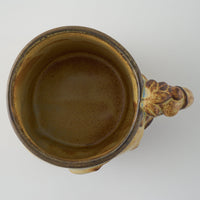 かしわ窯 マグカップ An elephant かしわ窯 陶磁器作家もの