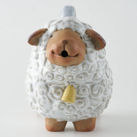 かしわ窯 ポット A sheep かしわ窯 陶磁器作家もの
